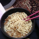 納豆うどん